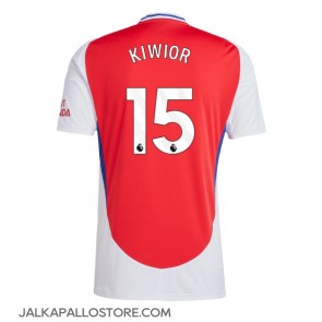 Arsenal Jakub Kiwior #15 Kotipaita 2024-25 Lyhythihainen